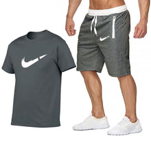 Load image into Gallery viewer, 2019 Summer Hot Sale Men's Sets T Shirts+shorts