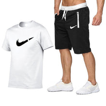 Load image into Gallery viewer, 2019 Summer Hot Sale Men's Sets T Shirts+shorts