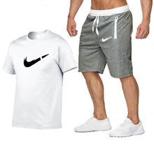 Load image into Gallery viewer, 2019 Summer Hot Sale Men's Sets T Shirts+shorts