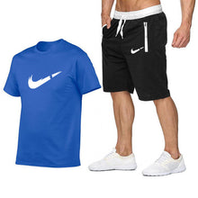 Load image into Gallery viewer, 2019 Summer Hot Sale Men's Sets T Shirts+shorts