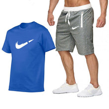 Load image into Gallery viewer, 2019 Summer Hot Sale Men's Sets T Shirts+shorts