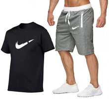 Load image into Gallery viewer, 2019 Summer Hot Sale Men's Sets T Shirts+shorts