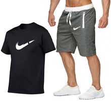 Load image into Gallery viewer, 2019 Summer Hot Sale Men's Sets T Shirts+shorts