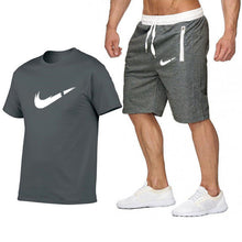 Load image into Gallery viewer, 2019 Summer Hot Sale Men's Sets T Shirts+shorts