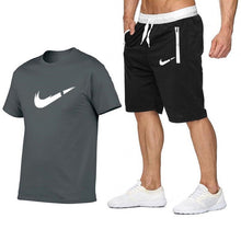 Load image into Gallery viewer, 2019 Summer Hot Sale Men's Sets T Shirts+shorts
