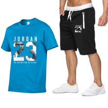 Load image into Gallery viewer, Tracksuit Men Sets Male Sweatshirt Pants Summer